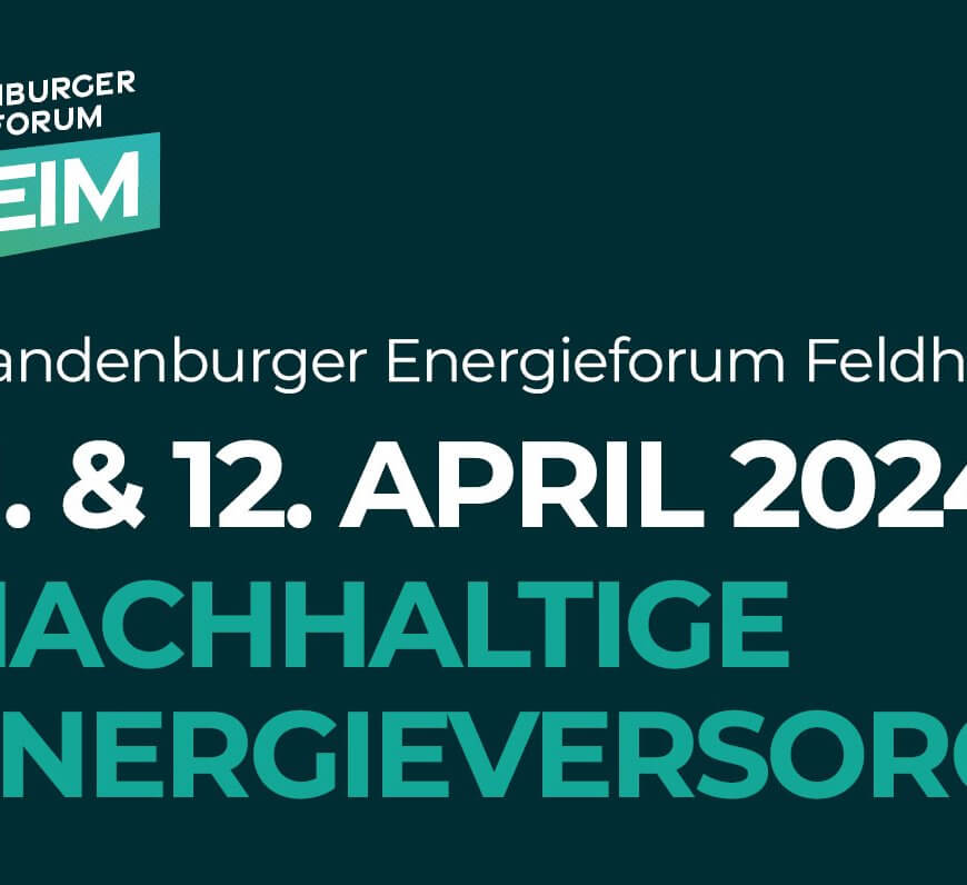 Brandenburger Energieforum Feldheim 2024